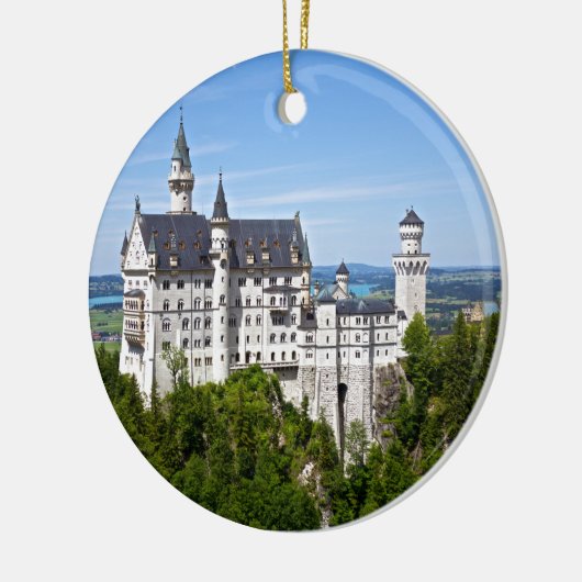 Neuschwanstein Castle Keramisch Ornament (Links)