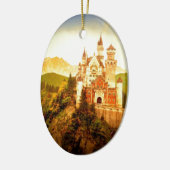 Neuschwanstein Castle Keramisch Ornament (Links)
