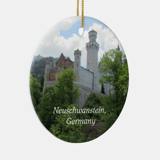 Neuschwanstein Castle Keramisch Ornament (Rechts)