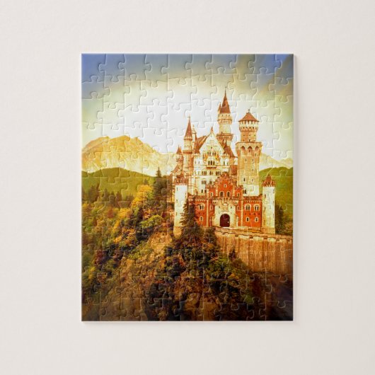 Neuschwanstein Castle Legpuzzel (Verticaal)