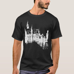 Neuschwanstein Castle Lover Beieren I Love T-shirt