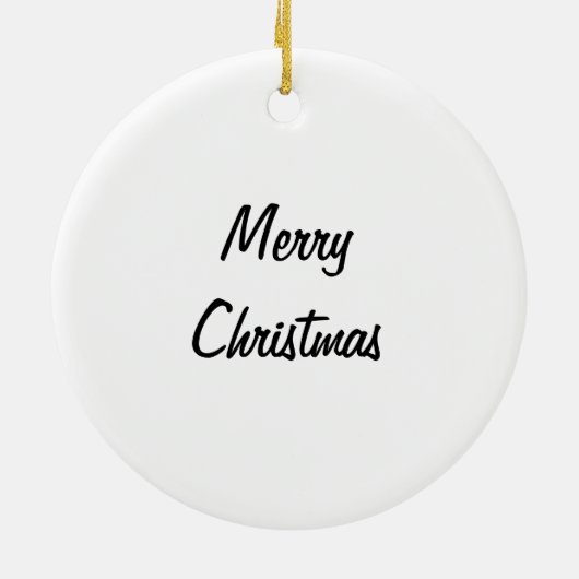 Neuschwanstein Castle met kerstversiering Keramisch Ornament (Achterkant)