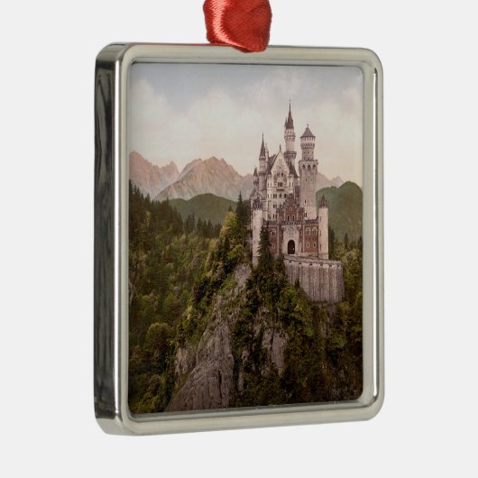 NEUSCHWANSTEIN CASTLE METALEN ORNAMENT (Rechts)