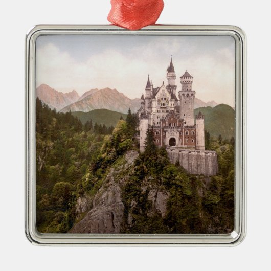 NEUSCHWANSTEIN CASTLE METALEN ORNAMENT (Voorkant)
