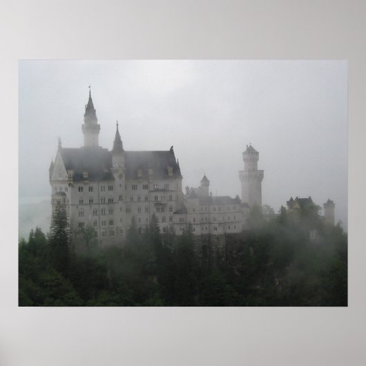 Neuschwanstein Castle Poster (Voorkant)