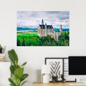 Neuschwanstein Castle - Poster (Thuiskantoor)