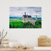 Neuschwanstein Castle - Poster (Keuken)