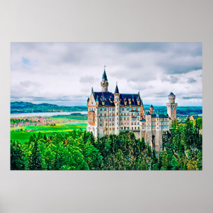 Neuschwanstein Castle - Poster