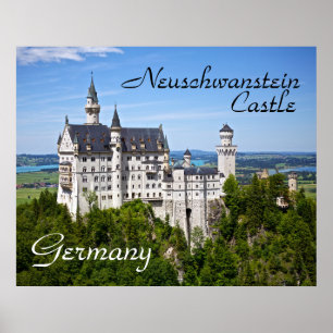 Neuschwanstein Castle Poster