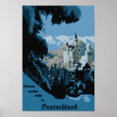 Neuschwanstein Castle Poster (Voorkant)