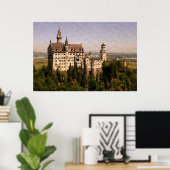 Neuschwanstein Castle Poster (Thuiskantoor)