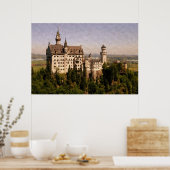 Neuschwanstein Castle Poster (Keuken)