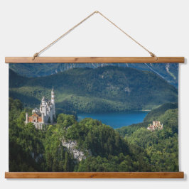 Neuschwanstein Castle, Schwangau, Duitsland Hangend Wandkleed