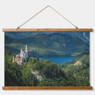 Neuschwanstein Castle, Schwangau, Duitsland Hangend Wandkleed