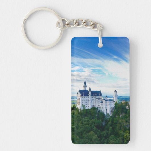 Neuschwanstein Castle Sleutelhanger (Voorkant)