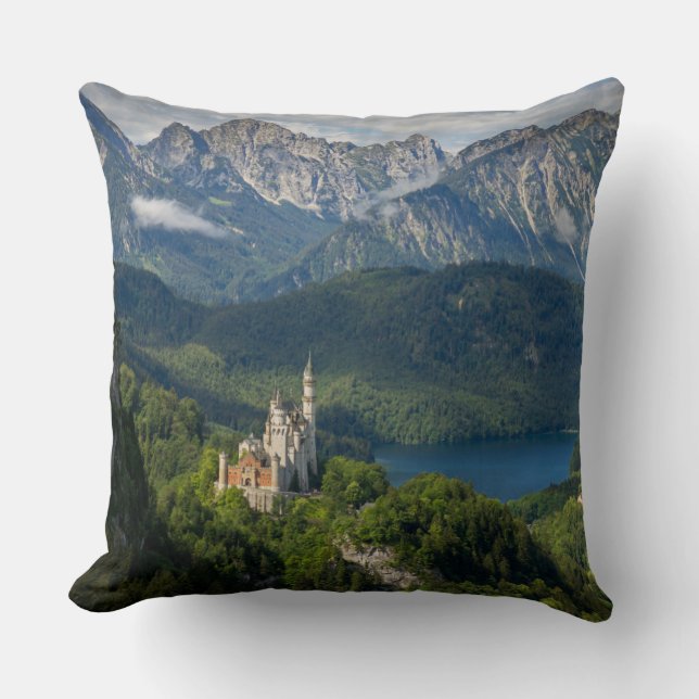 Neuschwanstein Castle Southern Bavaria Germany Kussen (Voorkant)