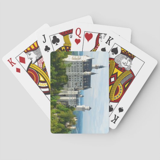 Neuschwanstein Castle Southwest Bavaria Duitsland Pokerkaarten (Achterkant)