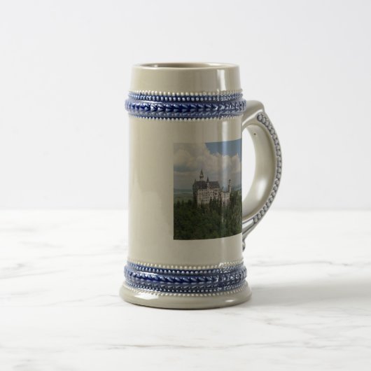 Neuschwanstein Castle Stein Bierpul (Voorkant rechts)