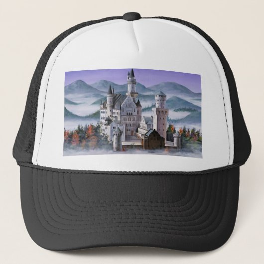 Neuschwanstein Castle Trucker Pet (Voorkant)