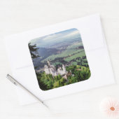 Neuschwanstein Castle Vierkante Sticker (Envelop)