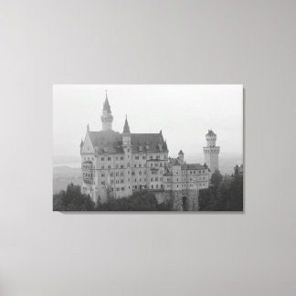 Neuschwanstein Castle Zwart-wit Print