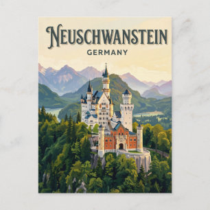 Neuschwanstein Duitsland Briefkaart