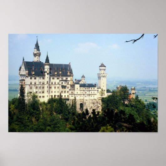 Neuschwanstein, Duitsland Poster (Voorkant)