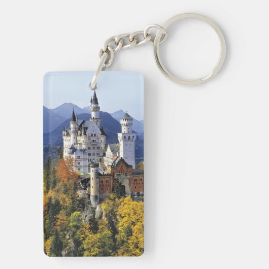 Neuschwanstein is een van de drie sleutelhanger (achterkant)