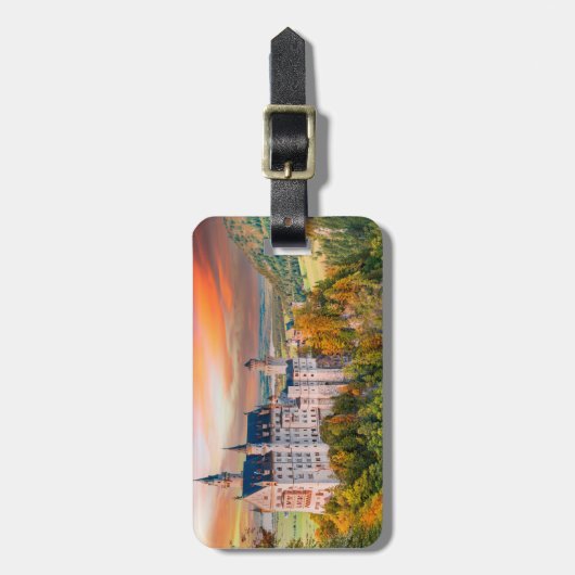 Neuschwanstein kasteel bagagelabel (Voorkant verticaal)