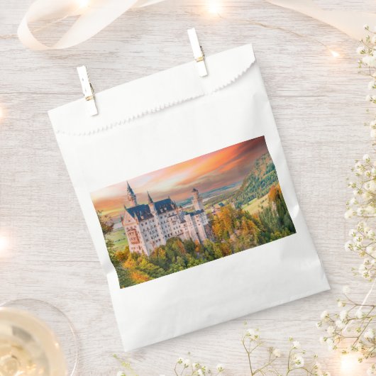 Neuschwanstein kasteel bedankzakje (Geknipt)