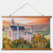 Neuschwanstein kasteel hangend wandkleed (Voorkant)