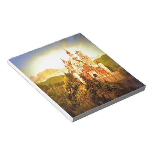 Neuschwanstein kasteel notitieblok (Schuin)