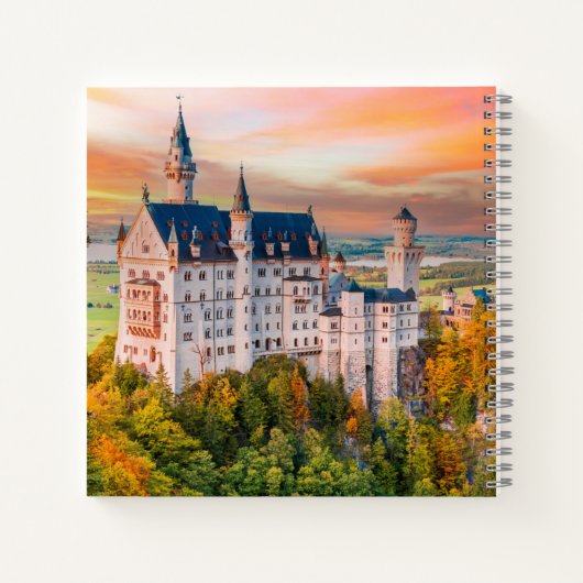 Neuschwanstein kasteel notitieboek (Achterkant)