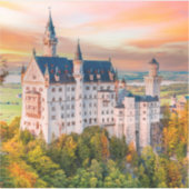Neuschwanstein kasteel sticker (Voorkant)