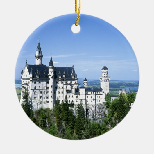 Neuschwanstein Keramisch Ornament (Voorkant)