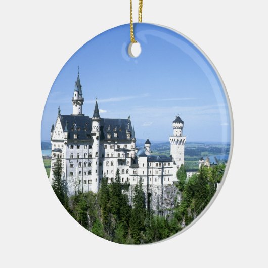 Neuschwanstein Keramisch Ornament (Links)