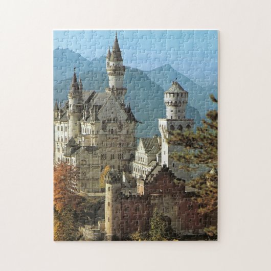 Neuschwanstein Legpuzzel (Verticaal)