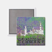 Neuschwanstein Magneet (Voorkant / Achterkant)