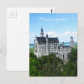 Neuschwanstein panorama briefkaart (Voorkant / Achterkant)
