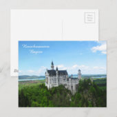 Neuschwanstein-Panorama Briefkaart (Voorkant / Achterkant)
