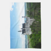 Neuschwanstein panorama theedoek (Verticaal)