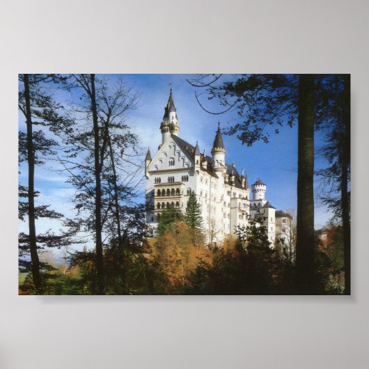 Neuschwanstein Poster (Voorkant)
