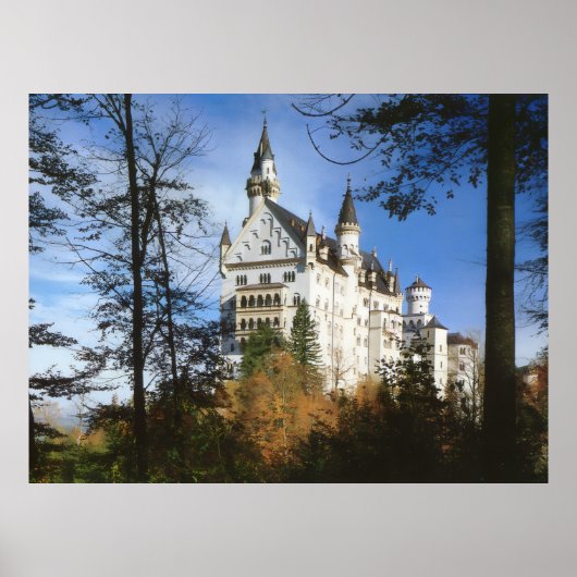 Neuschwanstein Poster (Voorkant)