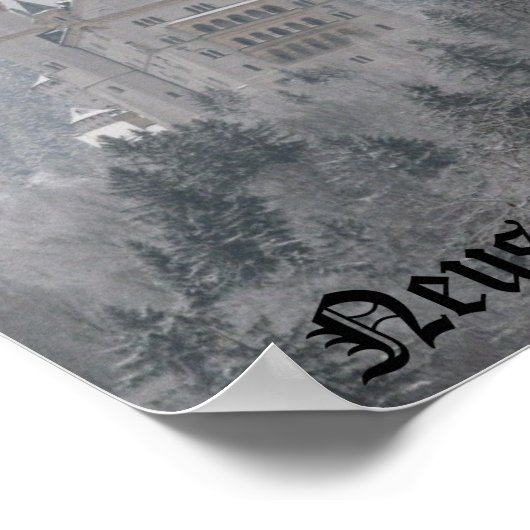 Neuschwanstein Poster (Hoek)