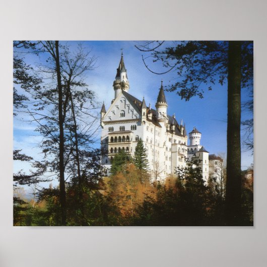 Neuschwanstein Poster (Voorkant)