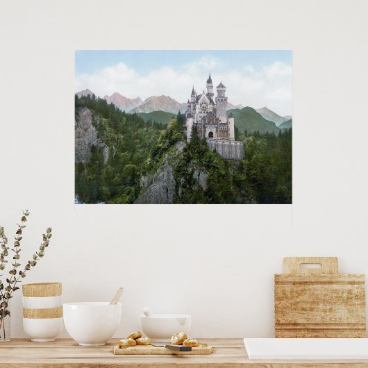 Neuschwanstein Poster (Keuken)