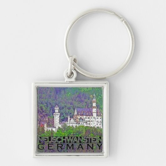 Neuschwanstein Sleutelhanger (Voorkant)