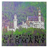 Neuschwanstein Tegeltje (Voorkant)
