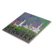 Neuschwanstein Tegeltje (Zijkant)