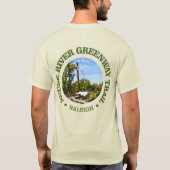 Neuse River Greenway Trail (fietsen c) T-shirt (Achterkant)